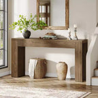 Console da 59 pollici per soggiorno, stile rustico