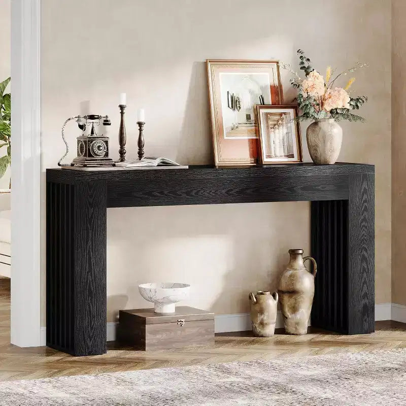 Console da 59 pollici per soggiorno, stile rustico