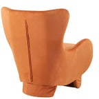 Poltrona Lounge 2-in-1 in Velluto con Spazio Integrato per Animali Domestici, Divano Singolo Imbottito per Soggiorno o Ufficio