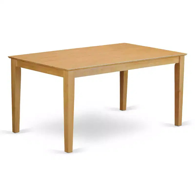 Set da pranzo in rovere naturale da 6 pezzi con panca e 4 sedie