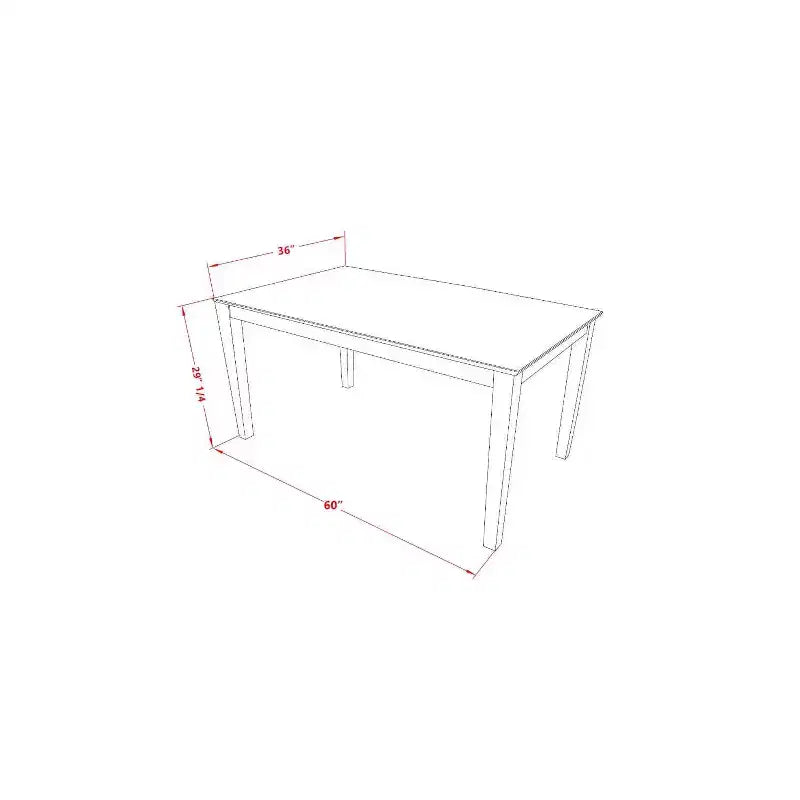 Set da pranzo in rovere naturale da 6 pezzi con panca e 4 sedie