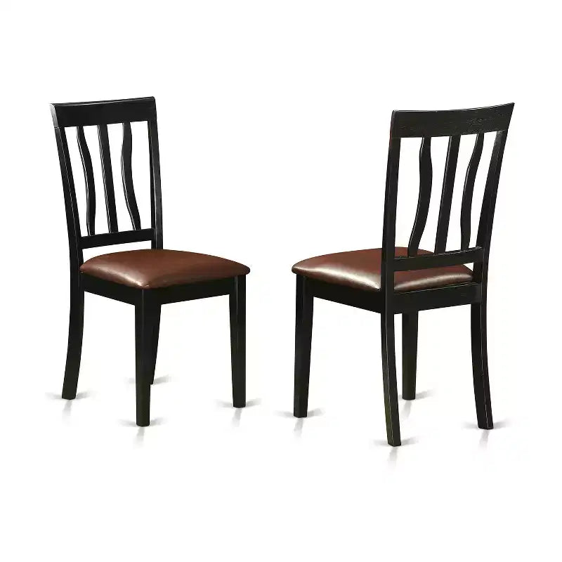 Set da Tavolo da Pranzo da Cucina 3 Pezzi con 2 Sedie, Posti a Sedere 2