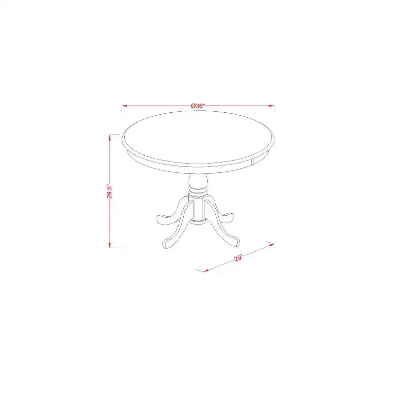 Set da Tavolo da Pranzo da Cucina 3 Pezzi con 2 Sedie, Posti a Sedere 2