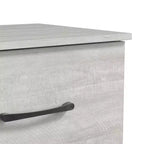 Galano Comodino a 2 cassetti con spazio contenitore 18.7 L 15.7 P 23.7 A