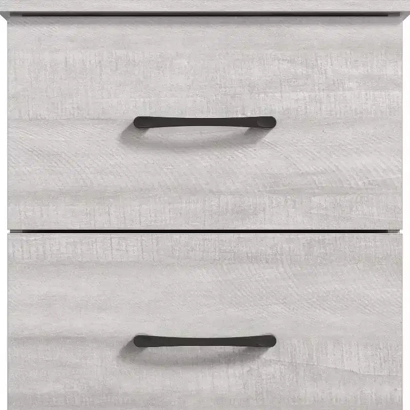 Galano Comodino a 2 cassetti con spazio contenitore 18.7 L 15.7 P 23.7 A