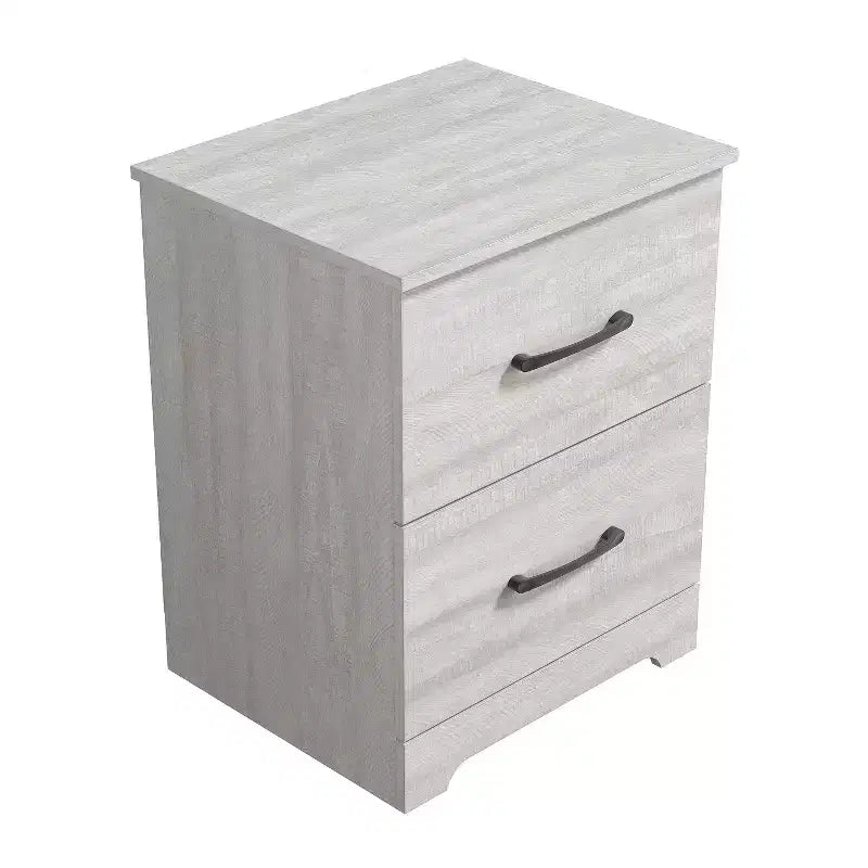 Galano Comodino a 2 cassetti con spazio contenitore 18.7 L 15.7 P 23.7 A