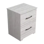 Galano Comodino a 2 cassetti con spazio contenitore 18.7 L 15.7 P 23.7 A