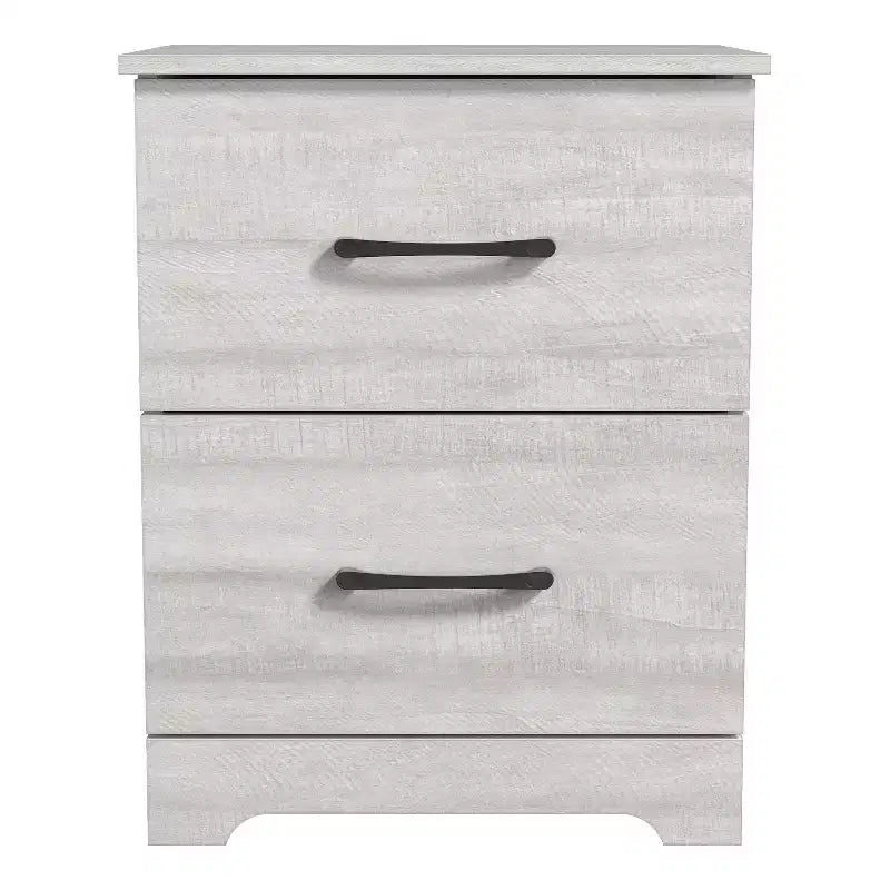 Galano Comodino a 2 cassetti con spazio contenitore 18.7 L 15.7 P 23.7 A
