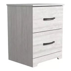 Galano Comodino a 2 cassetti con spazio contenitore 18.7 L 15.7 P 23.7 A