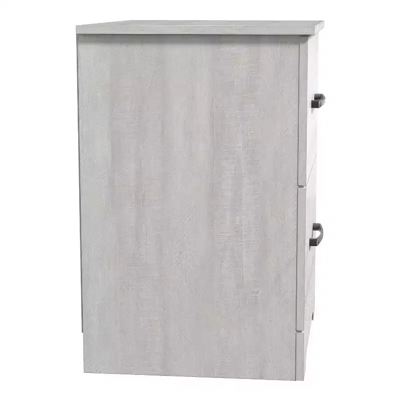 Galano Comodino a 2 cassetti con spazio contenitore 18.7 L 15.7 P 23.7 A