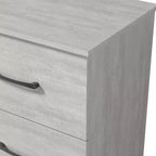 Galano Comodino a 2 cassetti con spazio contenitore 18.7 L 15.7 P 23.7 A