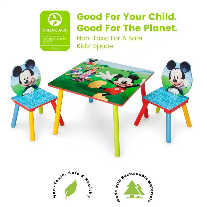 Tavolo e sedie per bambini di Topolino Delta Children