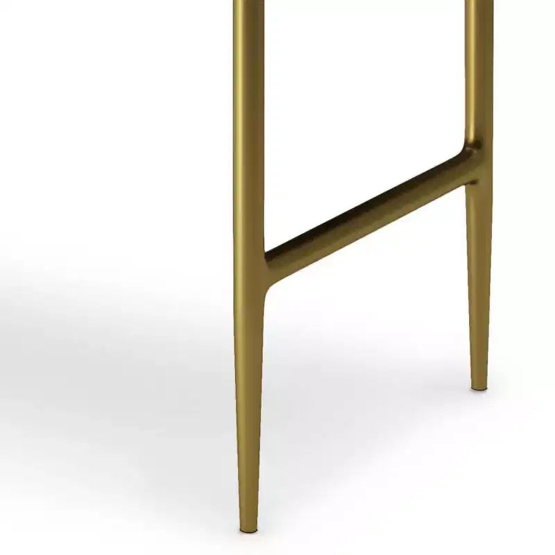 Panca WyndenHall Fleetwood Mid-Century in legno massello di acacia, 46", colore naturale