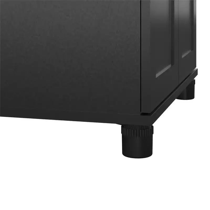 Armadio contenitore con anta a telaio e cassetto, alto 191 cm
