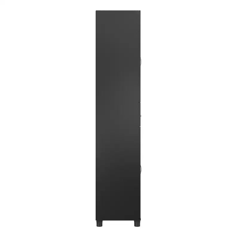 Armadio contenitore con anta a telaio e cassetto, alto 191 cm